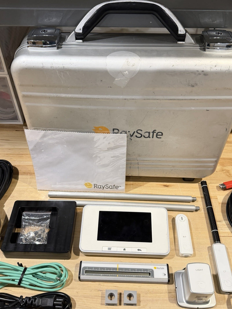 RAYSAFE X2 BASE UNIT KIT WITH SENSORS & ACCESSORIES TESTED