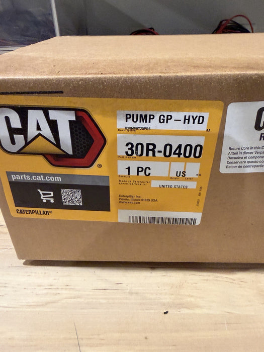 CAT 30R-0400 HYDRAULIC PUMP (NEW FACTORY SEALED) FREE SHIPPING -GENUINE OEM