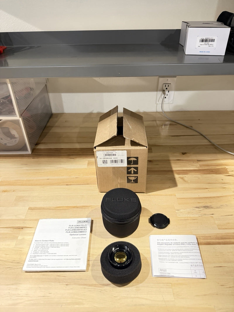 FLUKE FLK-LENS/WIDE2 INFD WIDE ANGLE LENS FOR THERMAL IMAGER 2025 RARE