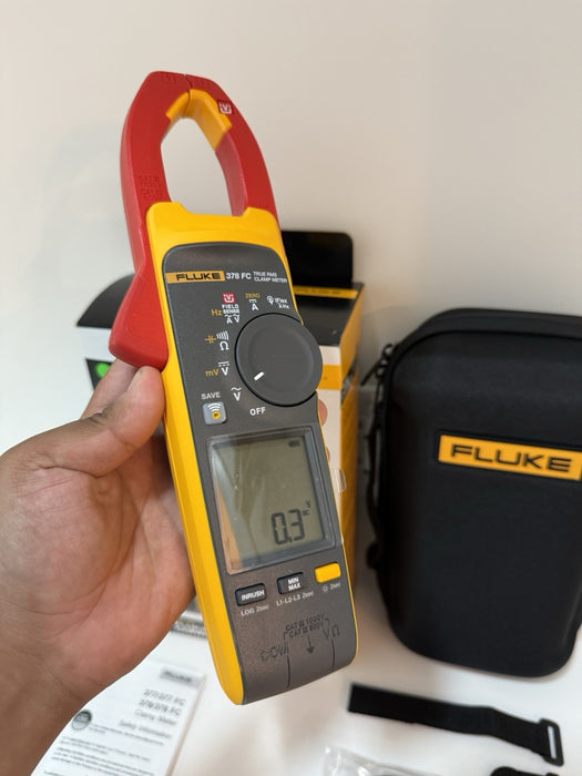 FLUKE 378 FC NON-CONTACR VOLTAGE CLAMP METER CALIBRATED 2025 NEW SEALED