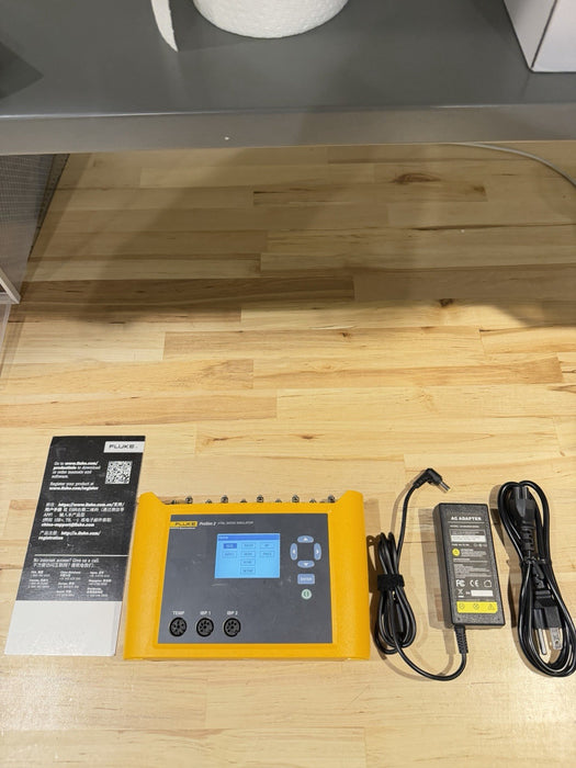 FLUKE BIOMEDICAL PROSIM 2 VITAL SIGNS SIMULATOR W/ CHARGER (TESTED) SHIPS FREE
