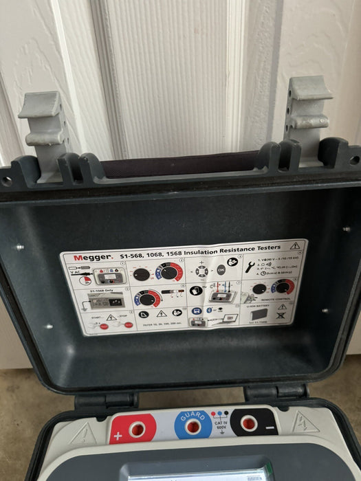 MEGGER S1-568 5 KV DC INSULATION RESISTANCE TESTER