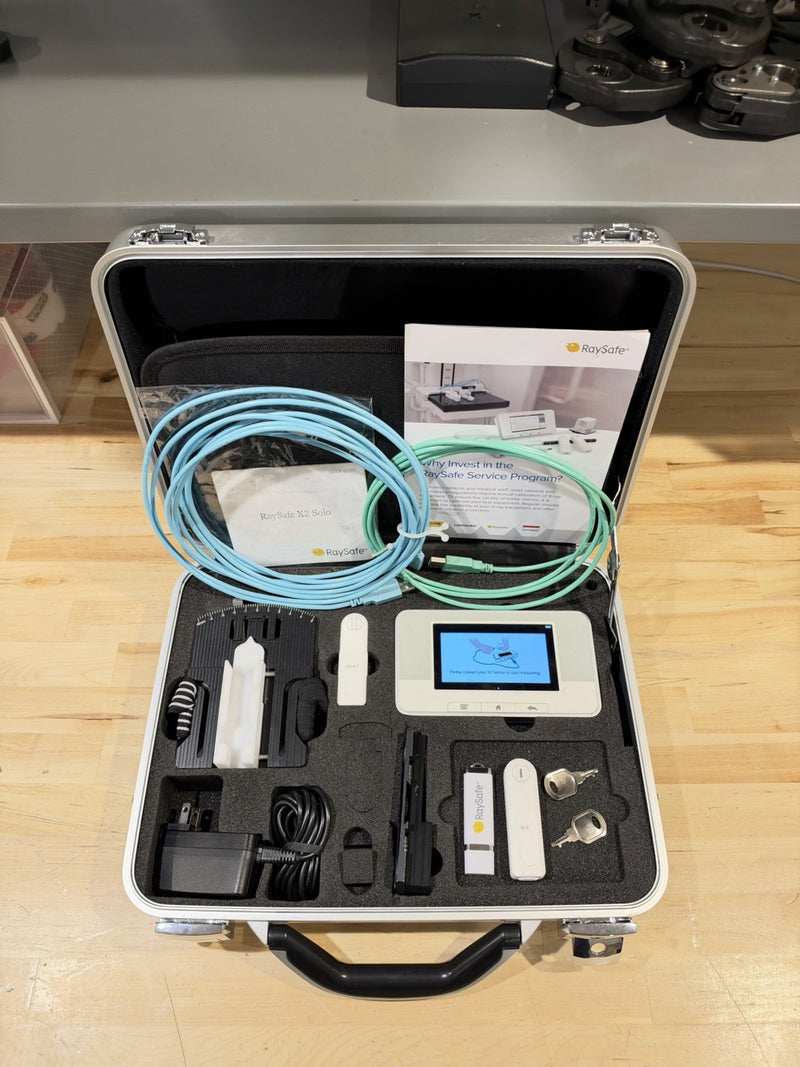 RAYSAFE X2 SOLO RF UNIT KIT W/ DENT & RF SENSOR & ACCESSORIES - FREE SHIPPING