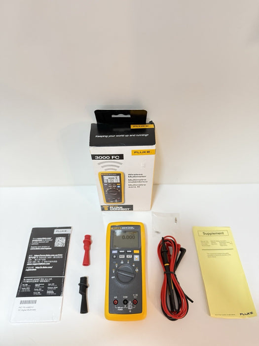 FLUKE 3000 FC WIRELESS DIGITAL MULTIMETER MFD 2025