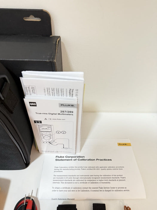 FLUKE 289 FVF COMBO KIT TRUE-RMS DATA LOGGING MULTIMETER (NEW SEALED MFD-2025)