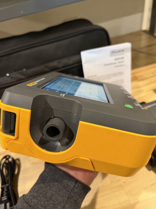 FLUKE VT900A GAS FLOW ANALYZER W/VAPOR & CHARGER-FREE SHIPPING (TESTED)