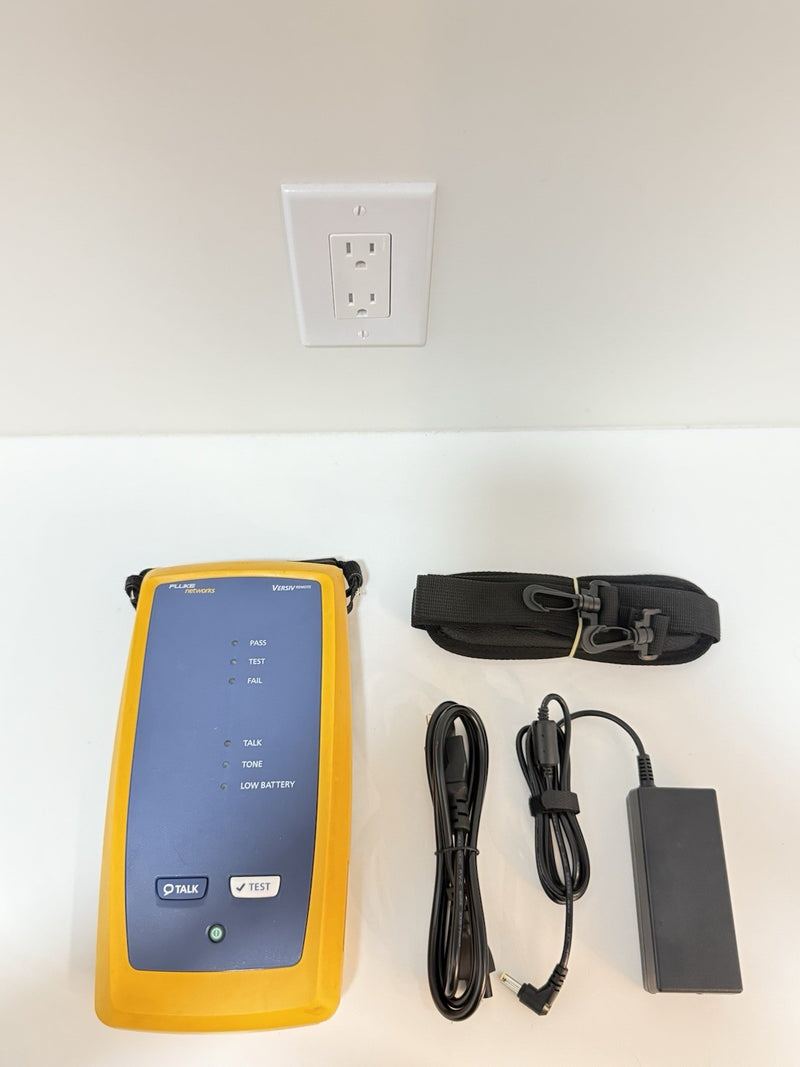 FLUKE NETWORKS VERSIV DSX REMOTE WITH CHARGER TESTED