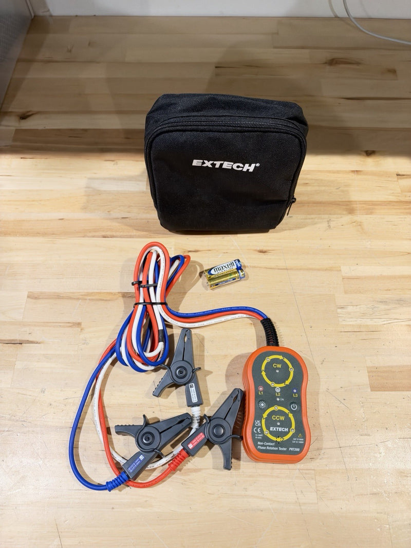 EXTECH PRT200 INSTRUMENTS PHASE ROTATION TESTER (TESTED) SHIPS FAST