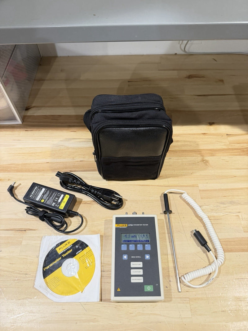 FLUKE BIOMEDICAL DPM4-2G PARAMETER TESTER W/ CHARGER & PROBE (TESTED) SHIPS FAST