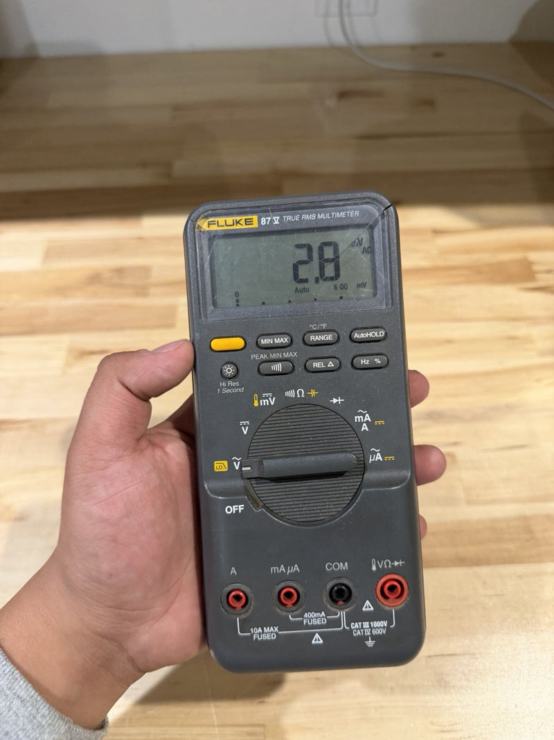 FLUKE 87V TRUE RMS MULTIMETER FOR PARTS