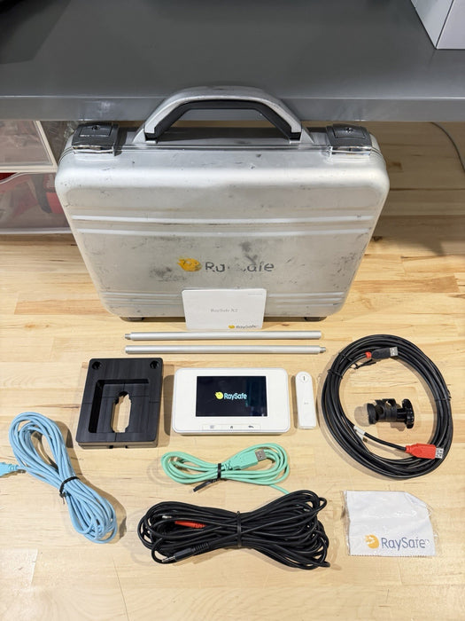 RAYSAFE X2 BASE UNIT KIT WITH SENSORS & ACCESSORIES TESTED