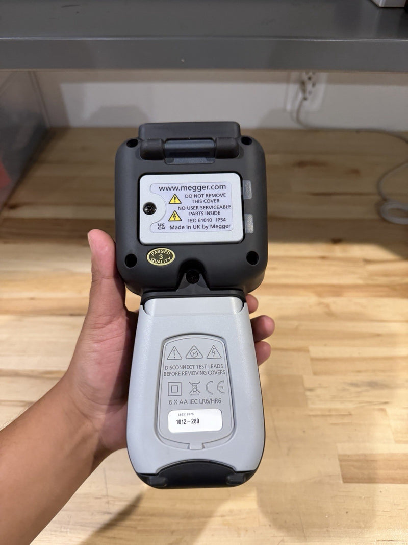 MEGGER DLRO2 2A DUCTER OHMMETER FOR PARTS