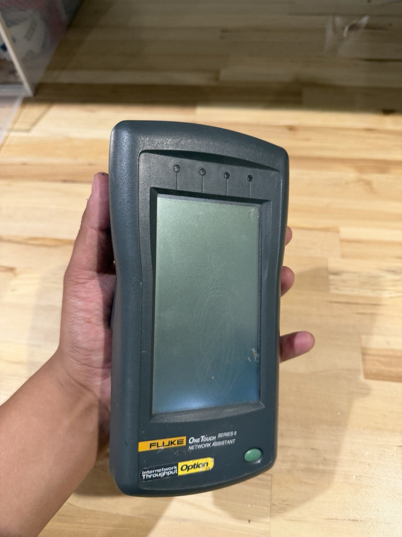 FLUKE ONETOUCH SERIES II 10/100 PRO NETWORK ASSISTANT & THROUGHPUT OPTION