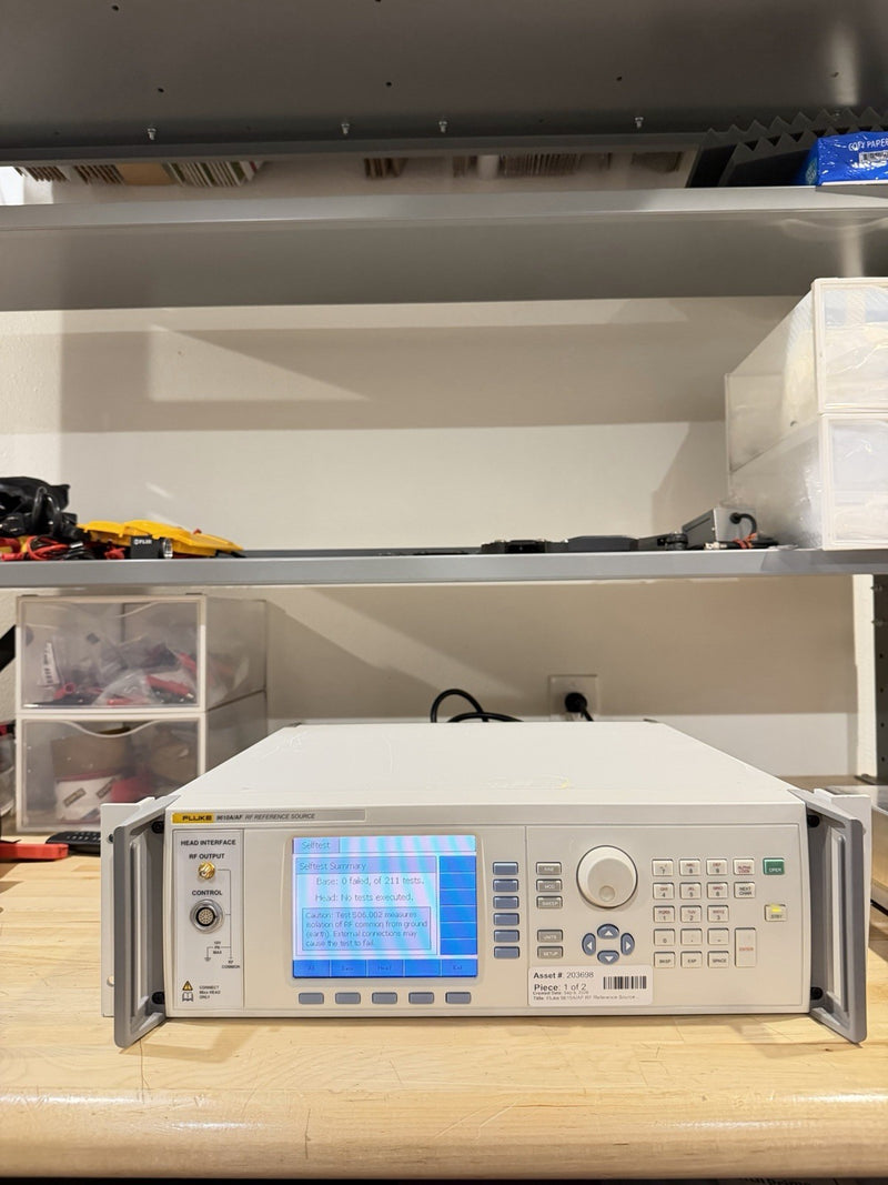 FLUKE 9610A/AF RF REFERENCE SOURCE - FREE SHIPPING (TESTED PASS ALL TESTS)