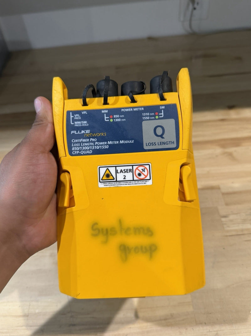 FLUKE NETWORKS CFP-QUAD SM MM MODULE TESTED