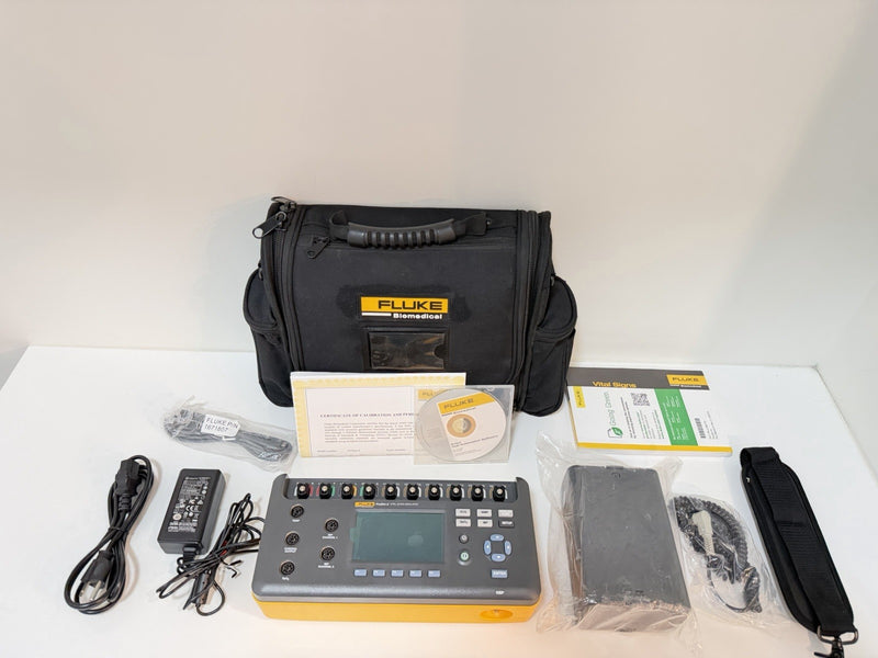 FLUKE BIOMEDICAL PROSIM 8 VITAL SIGNS SIMULATOR CALIBRATED 2023/2024