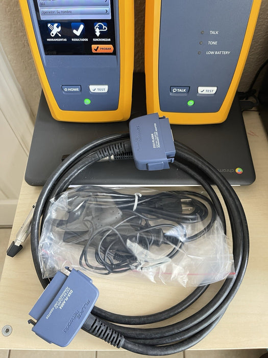 FLUKE NETWORKS DSX-5000 VERSIV CAT6A CABLE CERTIFIER TESTER KIT