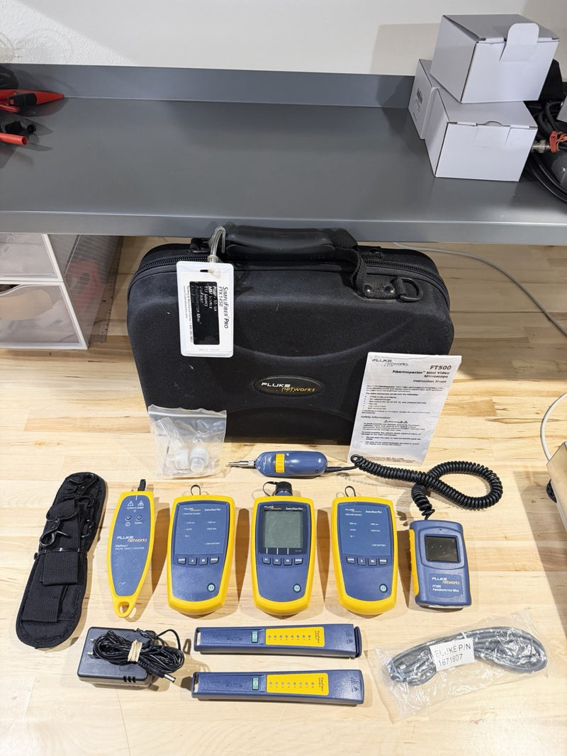 FLUKE NETWORKS FTK-1450 SIMPLIFIBER PRO FIBER VERIFICATION KIT( FAST SHIPPING)