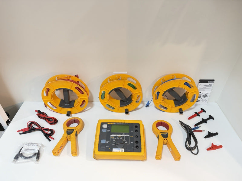 FLUKE 1625-2 ADVANCER EARTG GROUND TESTER GEO KIT TESTED