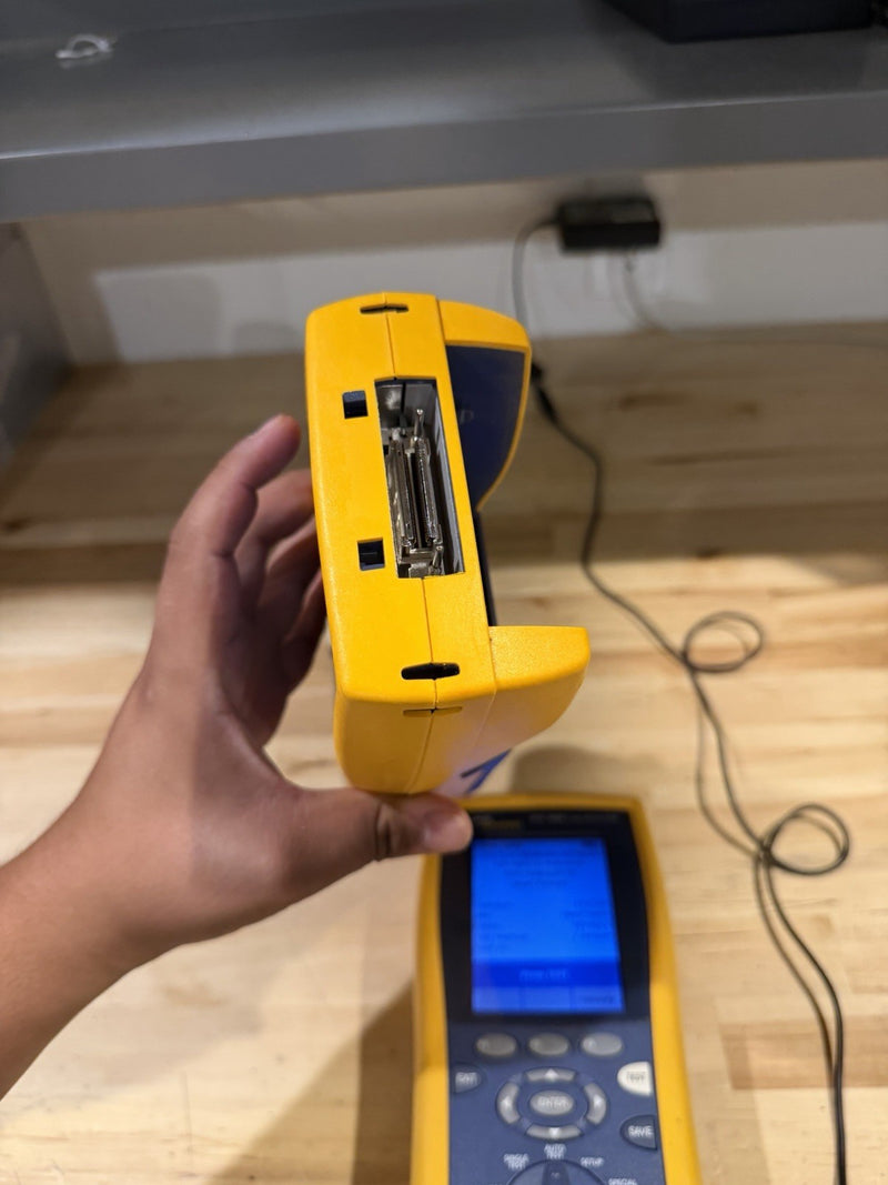FLUKE NETWORKS DTX-1800 DTX CABLE ANALYZER & DTX-REMOTE (TESTED) - FREE SHIPPING