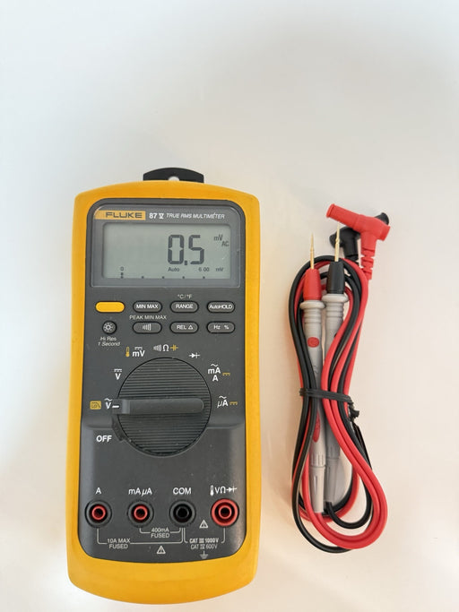 FLUKE 87V TRUE RMS MULTIMETER W/ LEADS - TESTED (SHIPS FAST)