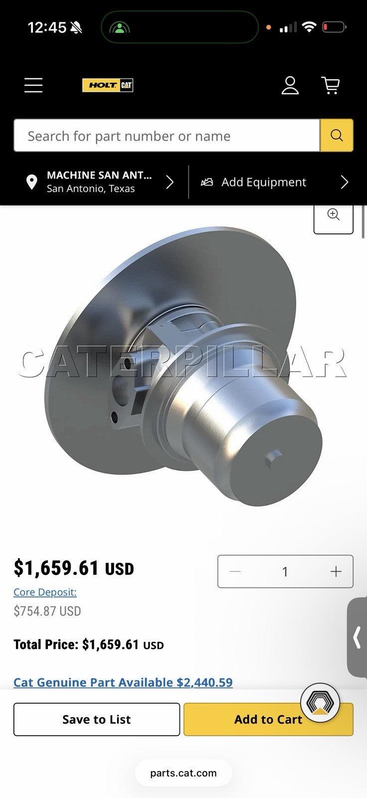 CAT 0R-5861 TURBOCHARGER CARTRIDGE (NEW SEALED) - GENUINE OEM / SHIPS FREE