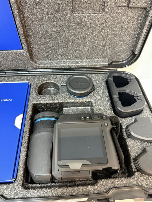FLIR T530 THERMAL IMAGING CAMERA WITH DFOV 14°+24° LENSES NEW