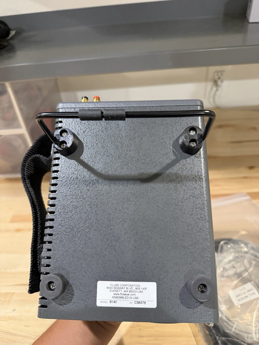 FLUKE 9140-C-156 DRY-WELL CALIBRATOR TESTED