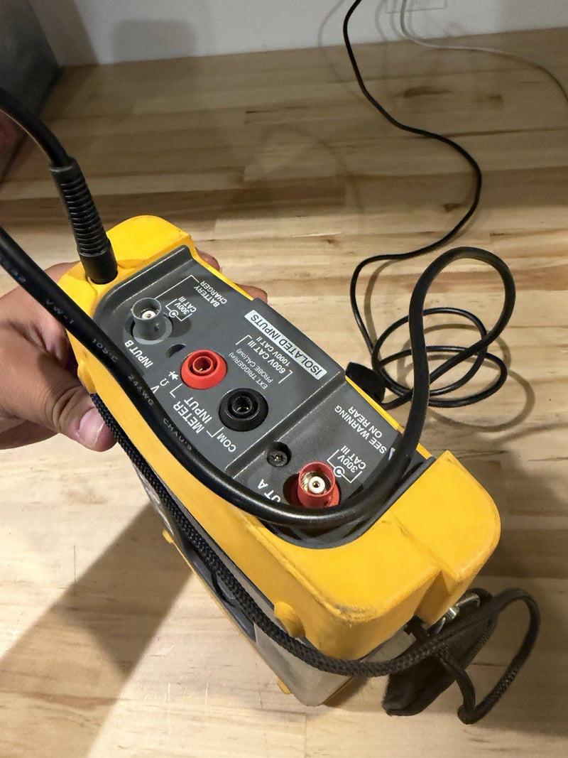 FLUKE 196C SCOPEMETER COLOR 100MHZ 1GS/S TESTED