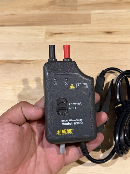 AEMC MODEL K100 DC/AC MICROPROBE TESTED