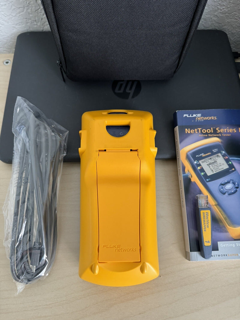 FLUKE NETWORKS NETTOOL SERIES II INLINE NETWORK TESTER 10/100/1000 INTELLITONE
