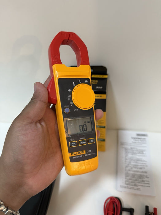 FLUKE 325 TRUE RMS CLAMP METER (NEW FACTORY SEALED) SHIPS FAST - NEW