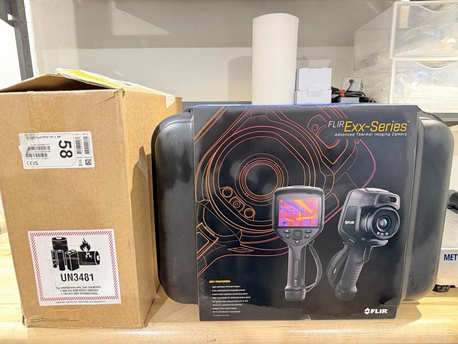 FLIR E96 DUAL FOV 14+24 THERMAL CAMERA (NEW FACTORY SEALED) CALIBRATED 2025
