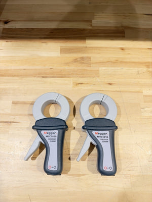 MEGGER MCC1010 & MVC1010 CURRENT & VOLTAGE CLAMPS – DET2/3 EARTH TESTER - TESTED