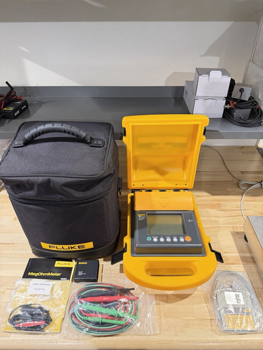 FLUKE 1550 MEGOHMMETER HIGH VOLTAGE INSULATION TESTER (NEW) SHIPS FAST
