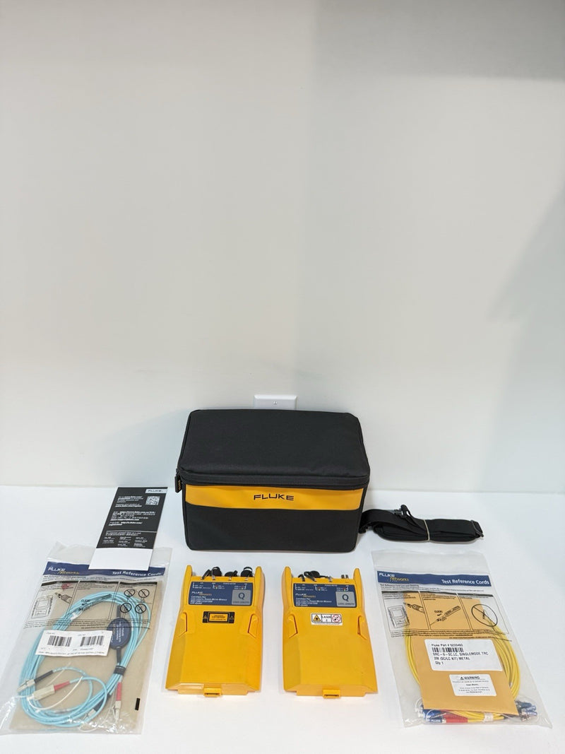 FLUKE NETWORKS CFP-Q CFP-QUAD CERTIFIBER PRO SM MM FIBER OLTS CALIBRATED 2025