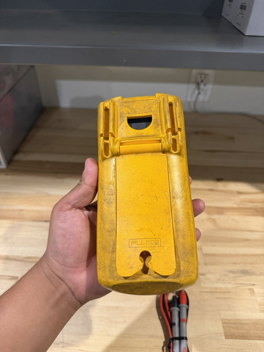 FLUKE 87V TRUE RMS MULTIMETER W/ LEADS (TESTED) SHIPS FAST