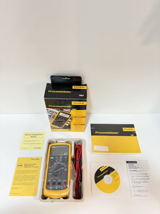 FLUKE 787 PROCESSMETER (NEW FACTORY SEALED) SHIPS FAST - FREE SHIPPING (RARE)