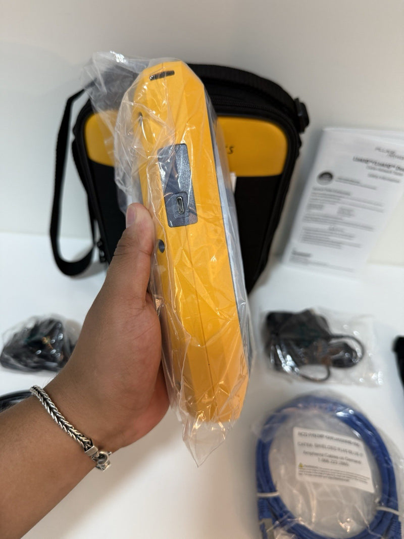 FLUKE NETWORKS LINKIQ-DUO WIFI NETWORKS TESTER MFD-2025 /SHIPS FREE