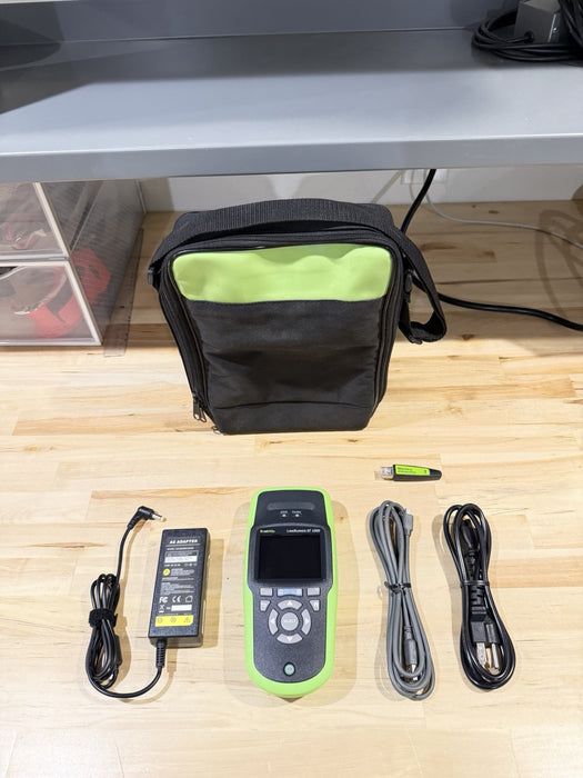 NETALLY LINKRUNNER AT 1000 TESTER WITH ACCESSORIES TESTED