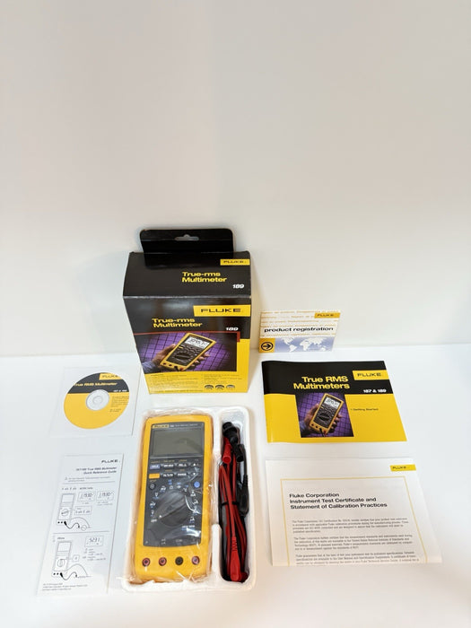 FLUKE 189 TRUE RMS MULTIMETER NEW