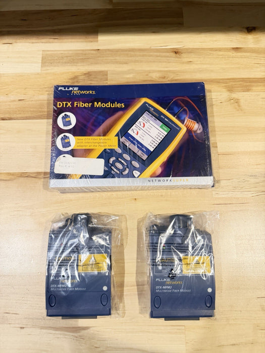 FLUKE NETWORKS DTX-MFM2 FIBER MODULE (NEW SEALED) FREE SHIPPING