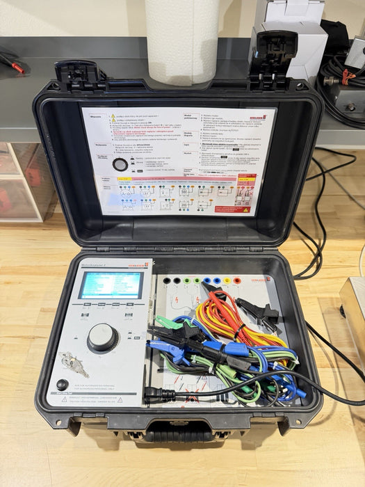 SCHLEICH MOTORANALYZER 2 W/ LEADS & CHARGER (TESTED) FREE SHIPPING