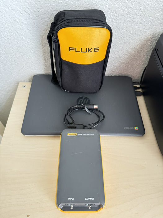 FLUKE BIOMEDICAL VAPOR ANESTHESIA TESTER WITH BAG TESTED
