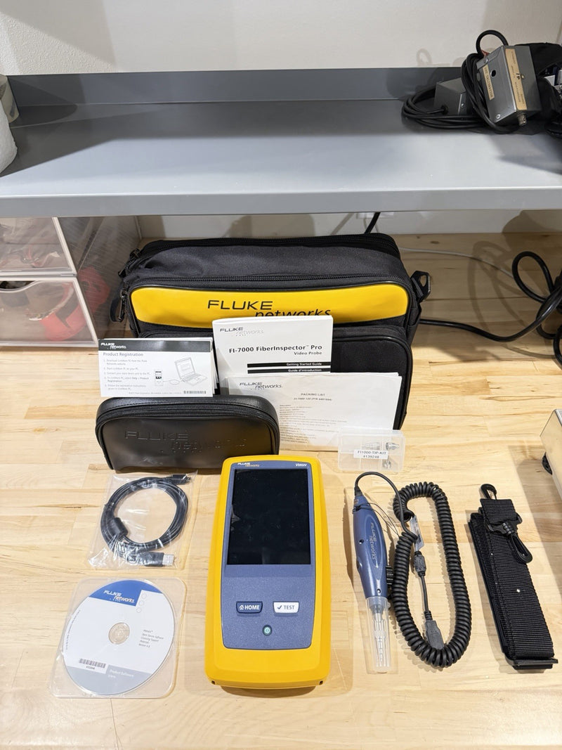 FLUKE NETWORKS FI-7000 FIBER INSPECTOR PROBE KIT