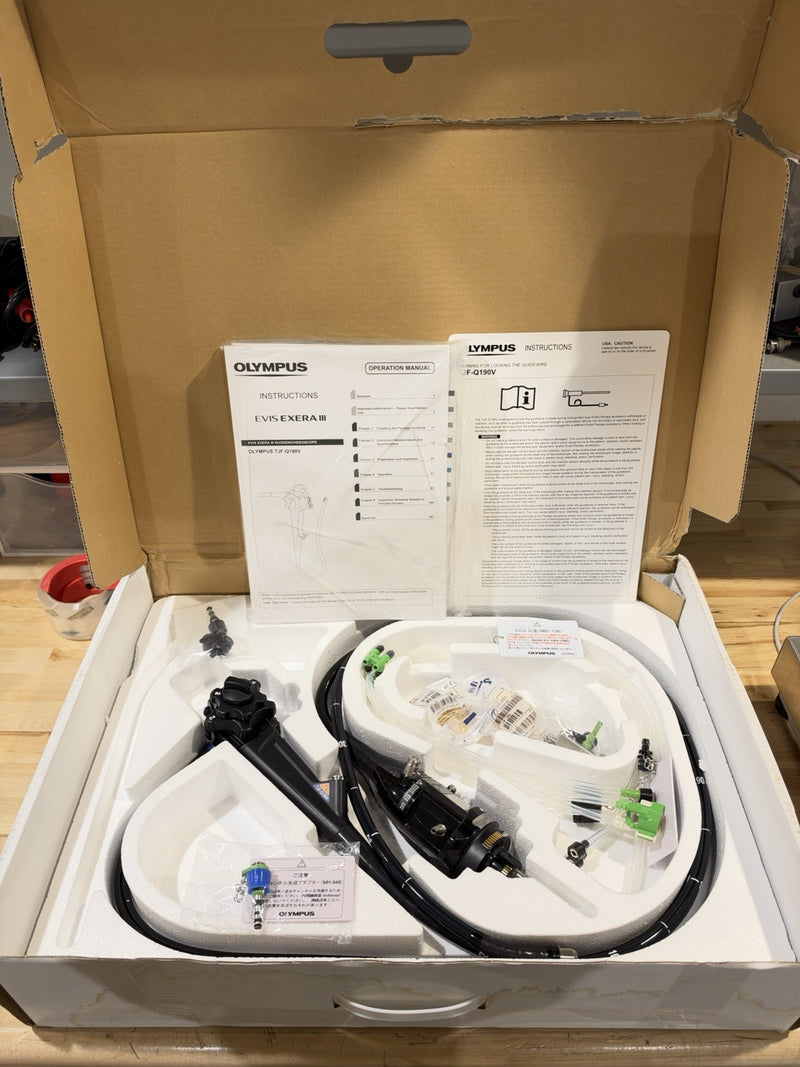 OLYMPUS TJF-Q190V EVIS EXTRA III (TESTED) SHIPS FAST - FREE SHIPPING