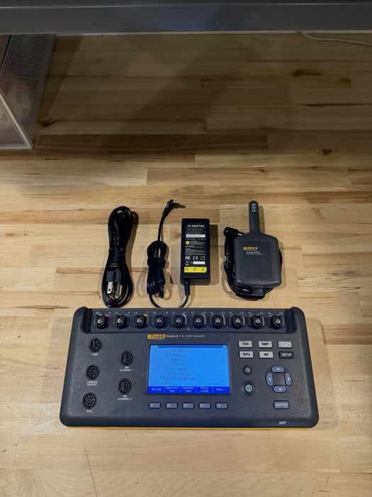FLUKE BIOMEDICAL PROSIM 8 & SPOT SPO2 MODULE KIT TESTED