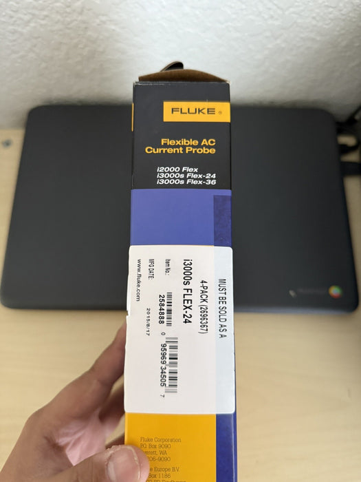FLUKE I3000S FLEX-24 FLEXIBLE AC CURRENT PROBE NEW SEALED