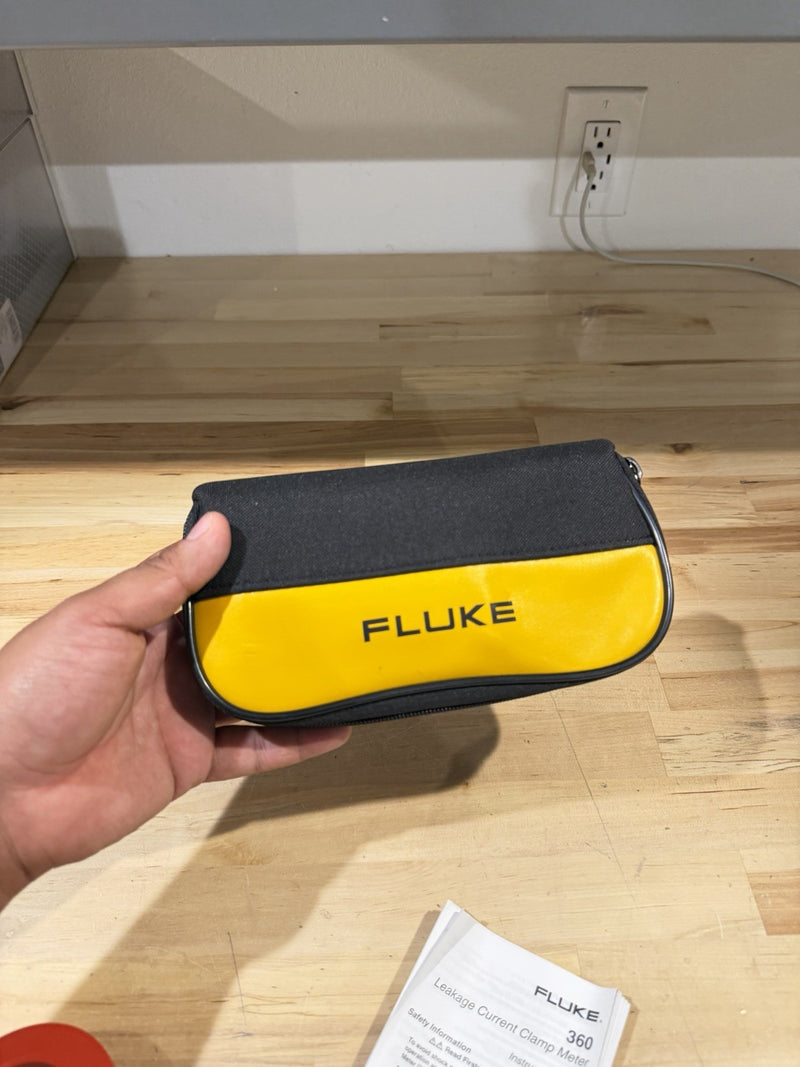 FLUKE 360 AC LEAKAGE CURRENT CLAMP METER TESTED RARE
