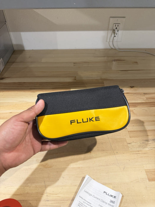 FLUKE 360 AC LEAKAGE CURRENT CLAMP METER TESTED RARE